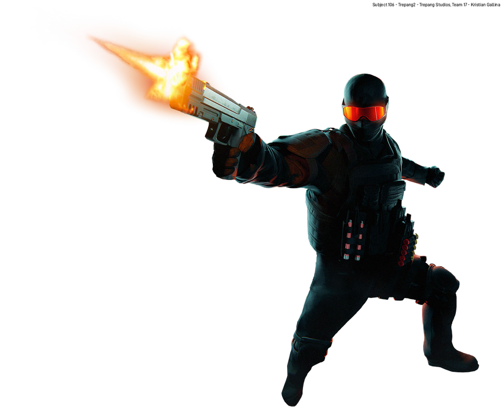 Trepang2 Subject 106 Render PNG by VigoorDesigns on DeviantArt