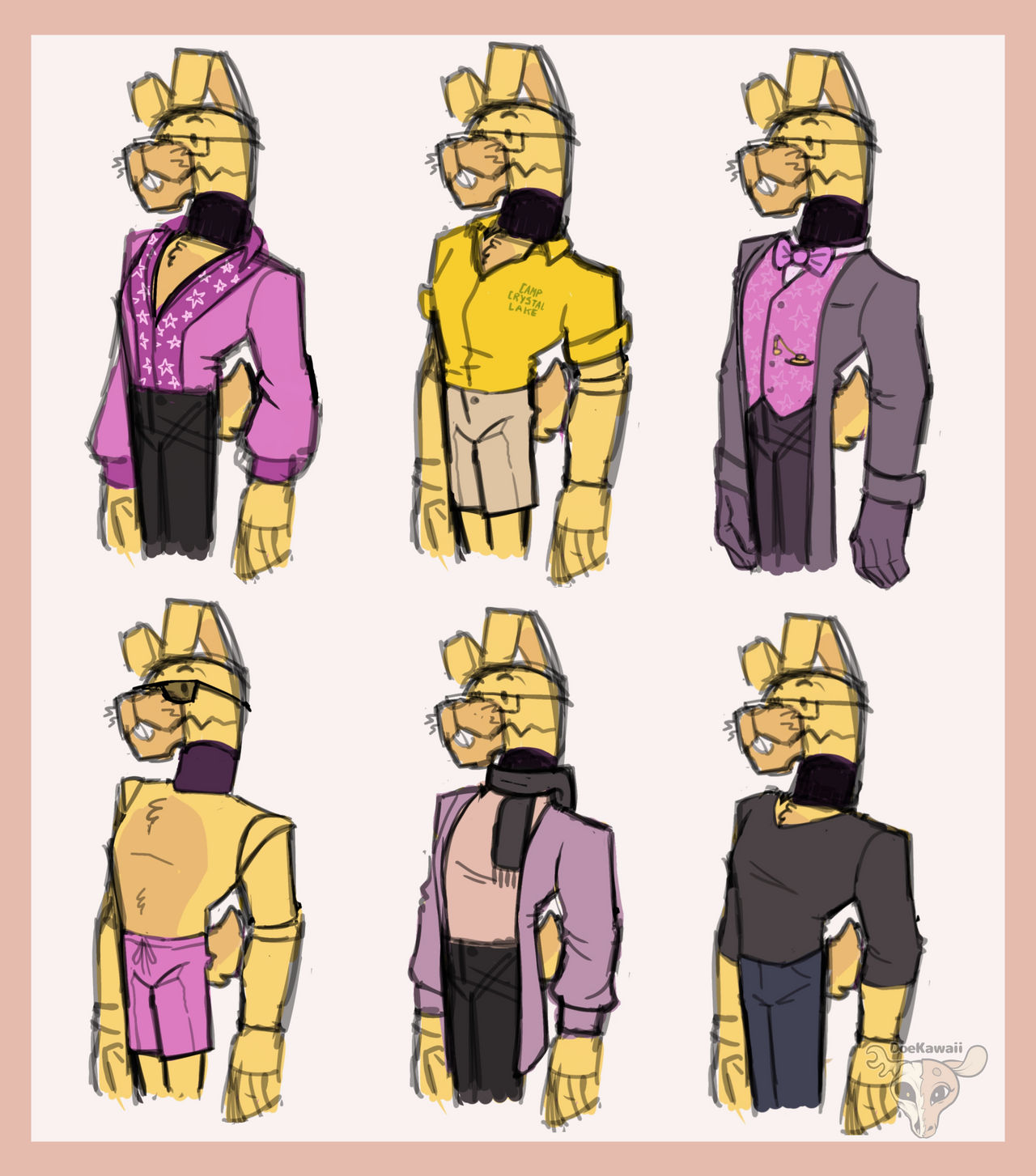 Springdad outfit concepts by DoeKawaii on DeviantArt