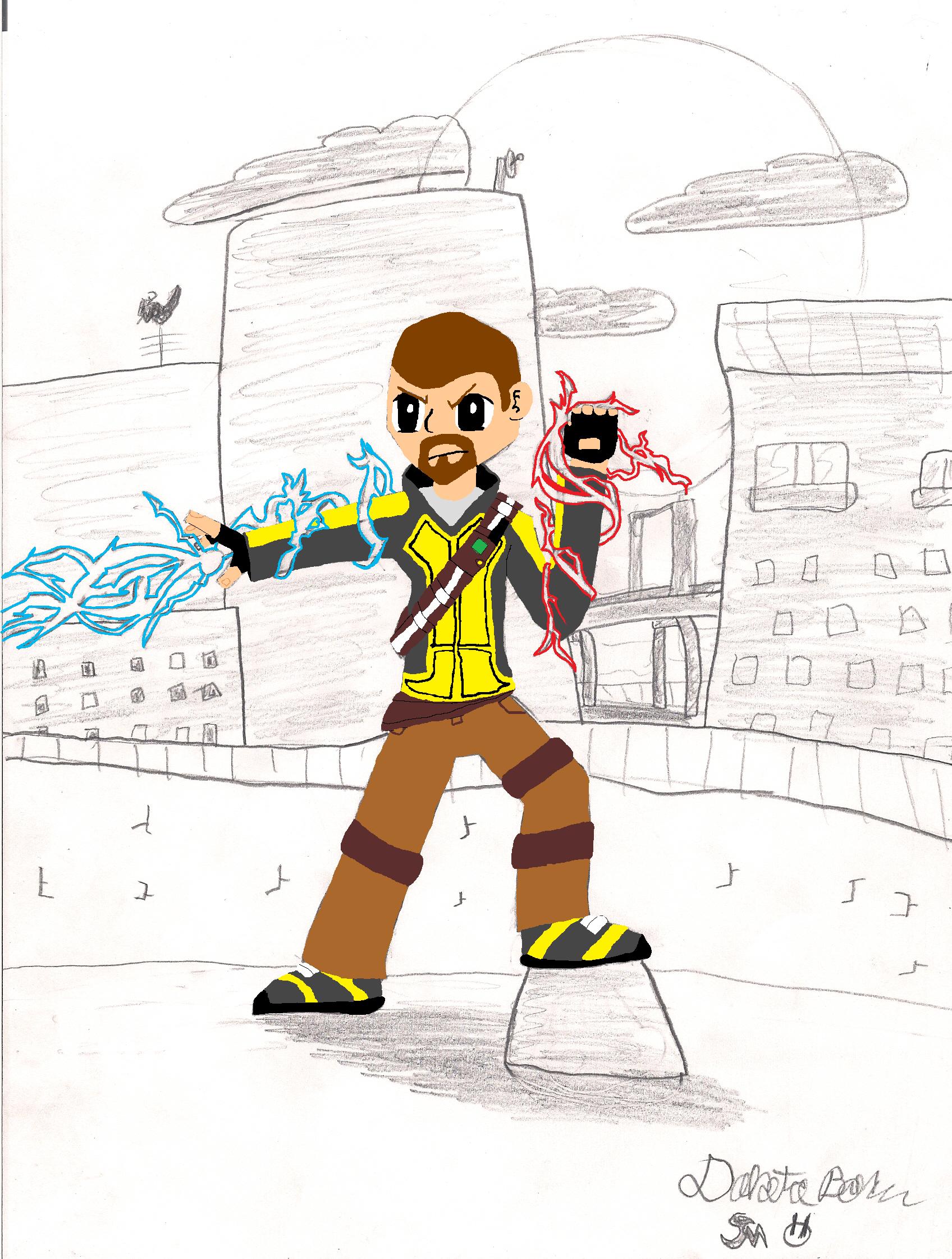 Infamous Full Color by Steve-Enterpize on DeviantArt