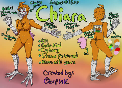 Chiara Ref Sheet