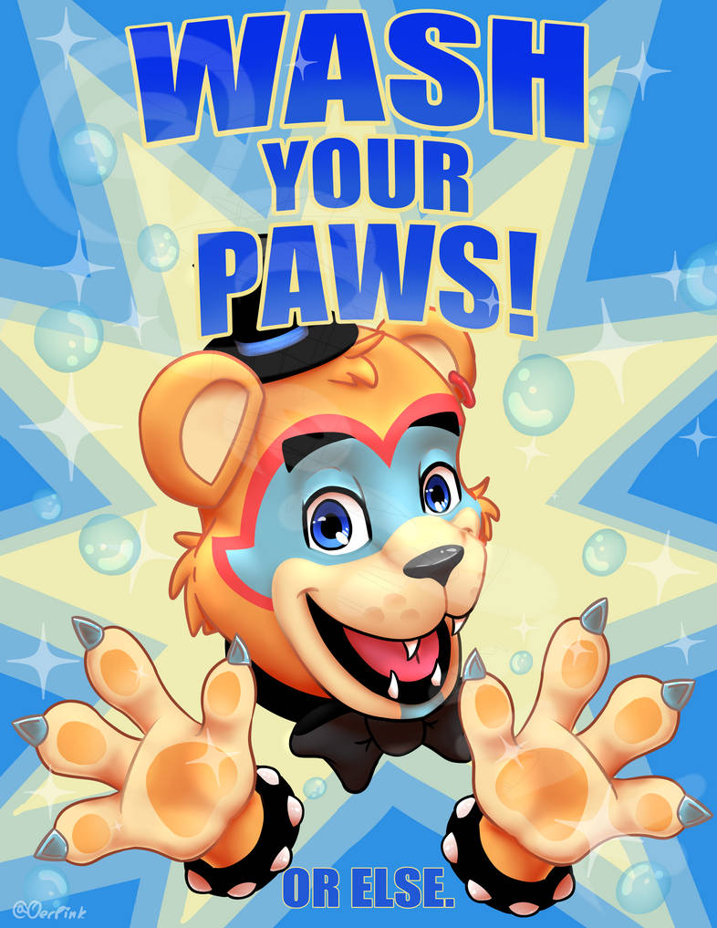 Wash your paws! (or else)