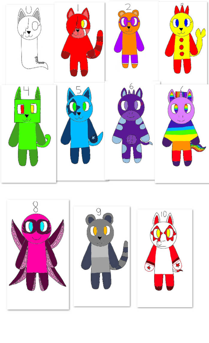 Numbeblocks Animals Numberblocks as Animals part 1 by KeyziaEirenesMT on DeviantArt