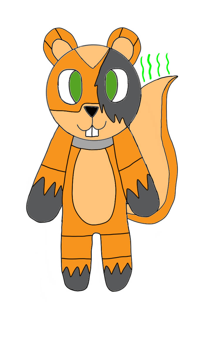 Cyborg bet the Robotic skunk by Keyziathana2009 on DeviantArt