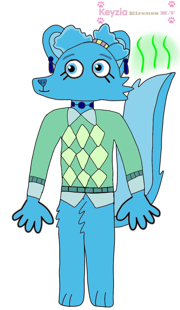 Lake Ripple the Hog nosed skunk by Keyziathana2009 on DeviantArt