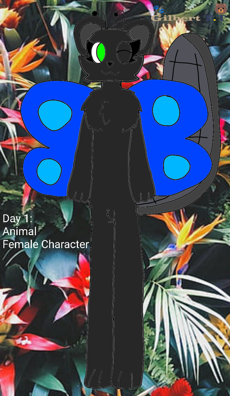 Fanartober Day 1: Female animal character by Keyziathana2009 on DeviantArt