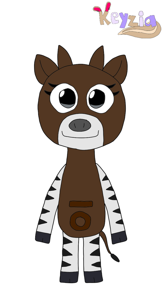 Opal Okapi by KeyziaEirenesMT on DeviantArt