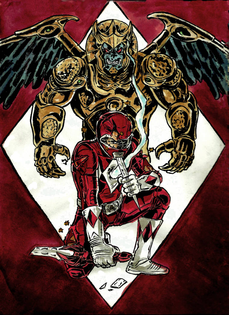 Red Ranger by Mathieugeekboy on DeviantArt