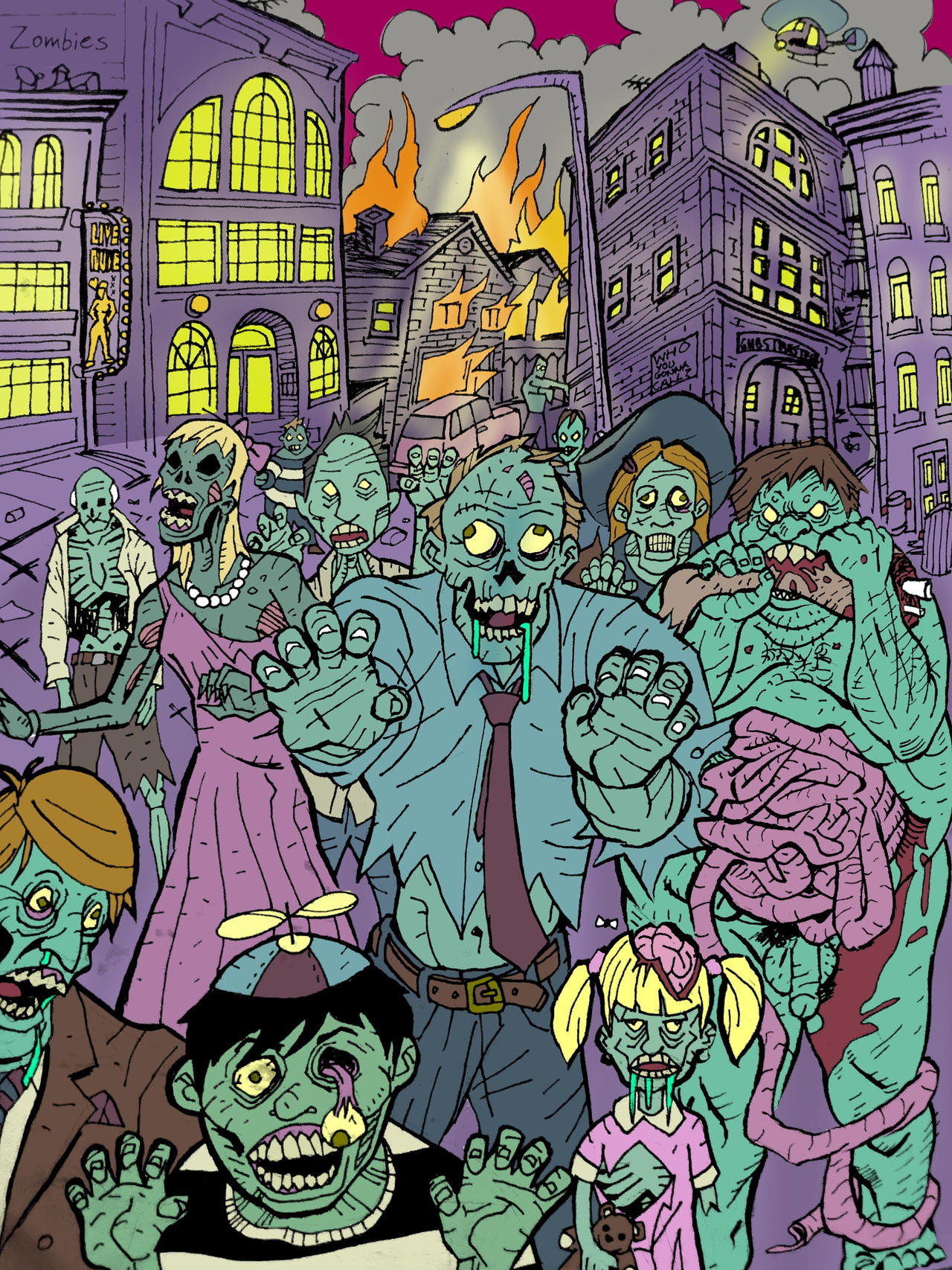 Deviantart Vendant Zombie Zombies by Mathieugeekboy on DeviantArt