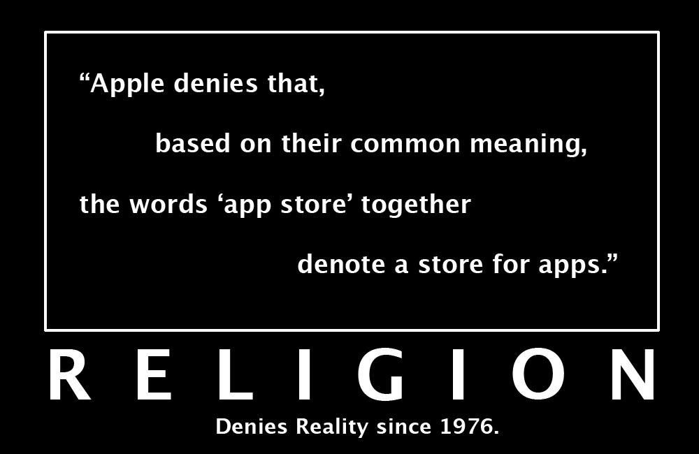 Religion Denies Reality