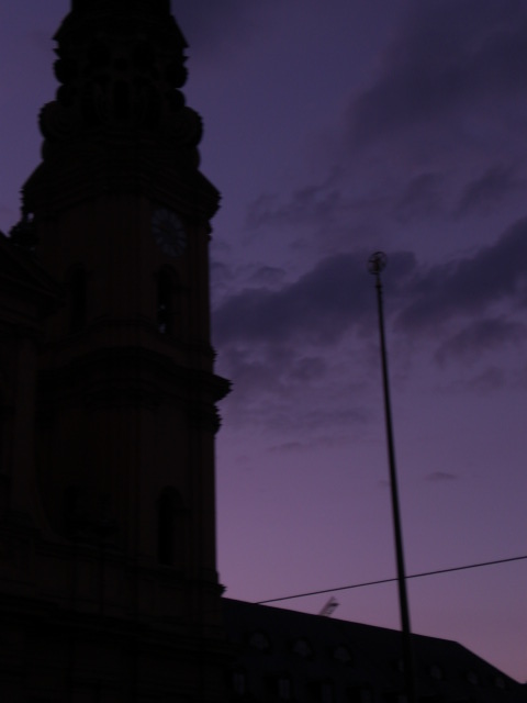 Odeonsplatz Sunset