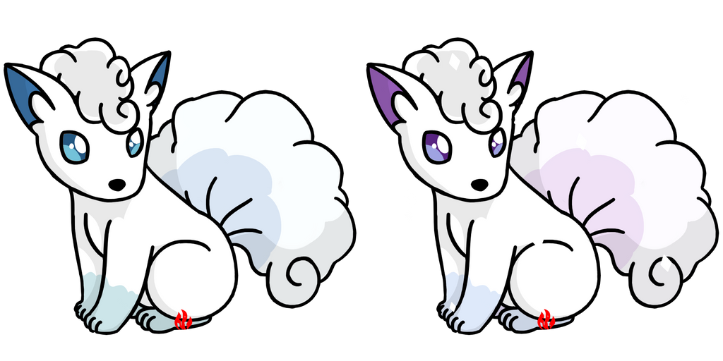 Pokemon #037 - Vulpix - Alolan Form