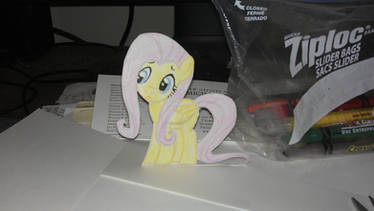 Fluttershy on my desk