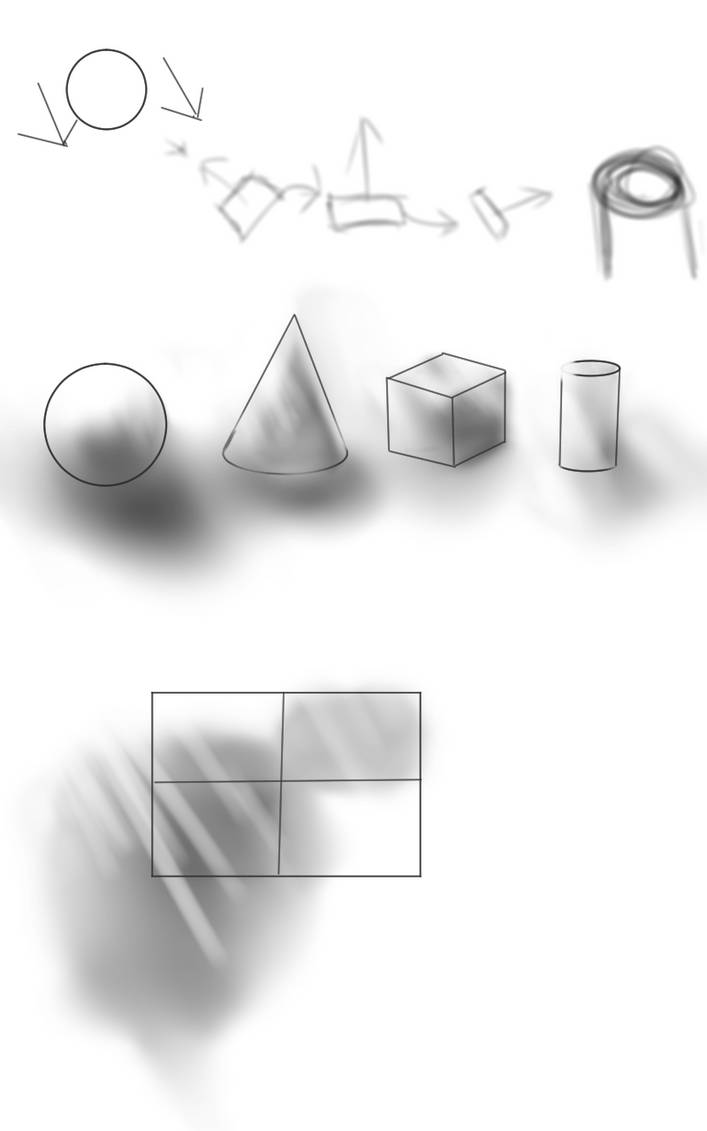 learning how to do shadow object art by roxxsas1 on DeviantArt