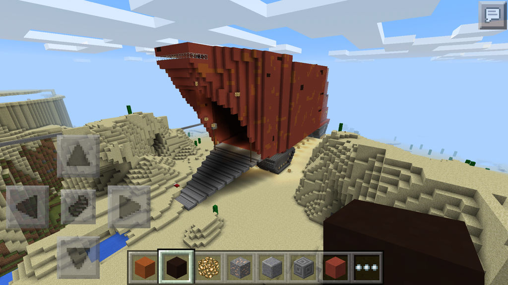 Sandcrawler Minecraft some of my minecraft builds - sandcrawler 1 by danr58 on DeviantArt
