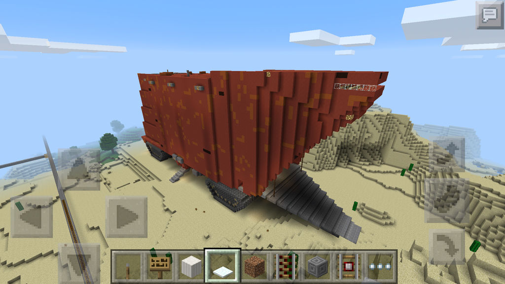 Sandcrawler Minecraft minecraft builds sandcrawler by danr58 on DeviantArt