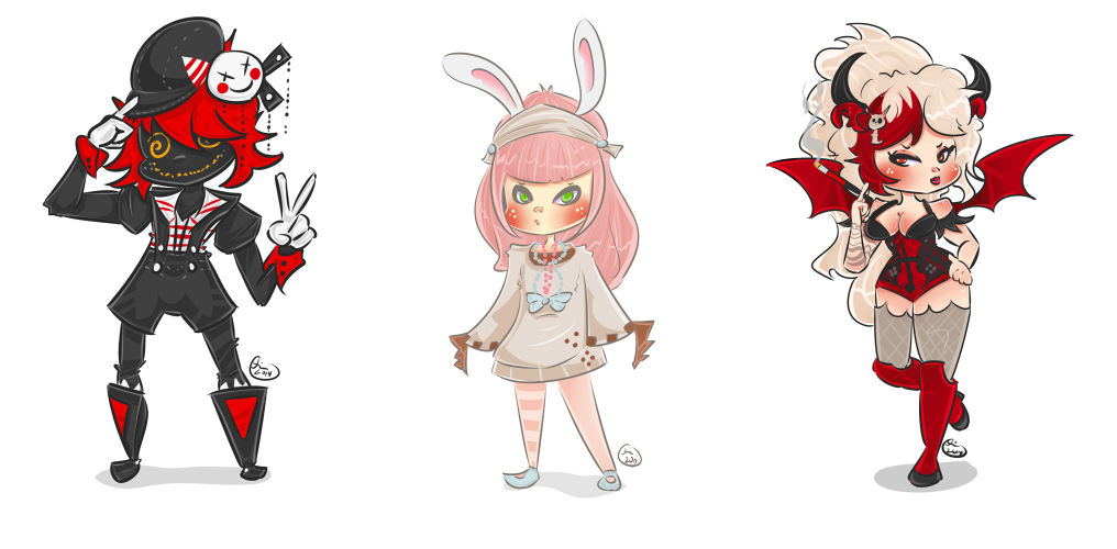 Gaiaonline - Work Set 3