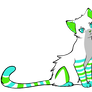 Neon Cat Adopt~TAKEN