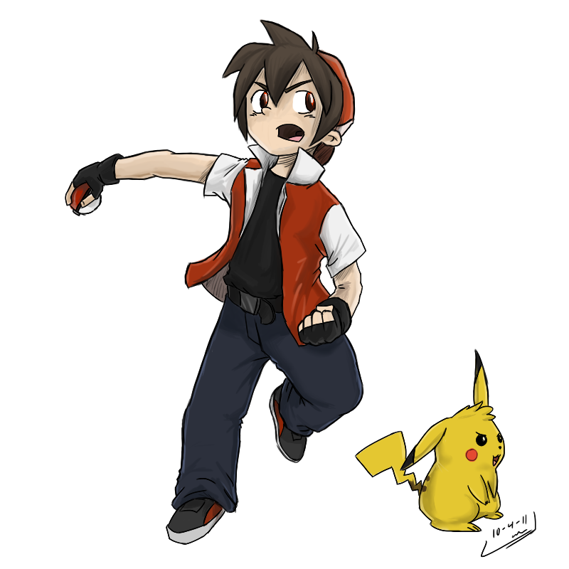 Pokemon Red by wtfisalinh on DeviantArt