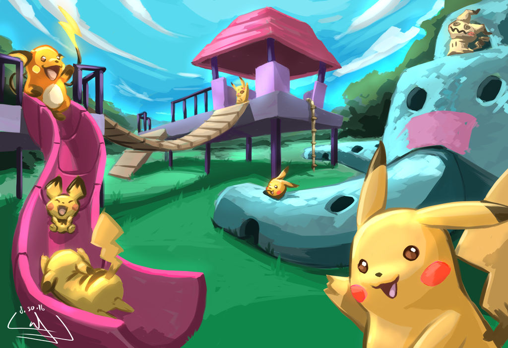 Block At Rio Pikachu Welcome to Pikachu Park by wtfisalinh on DeviantArt