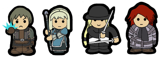 Suikoden III - Chibi Villians