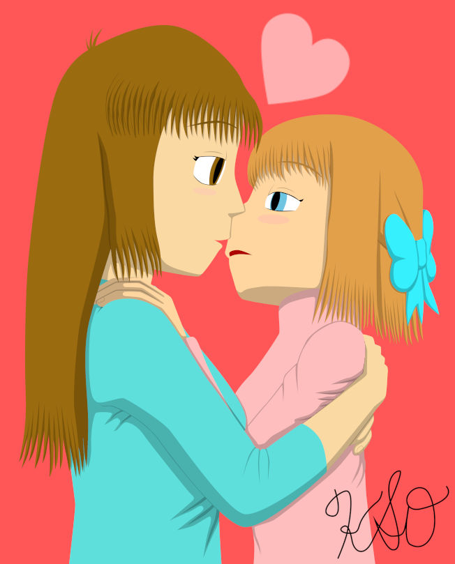 Valentine Kiss by KSO on DeviantArt