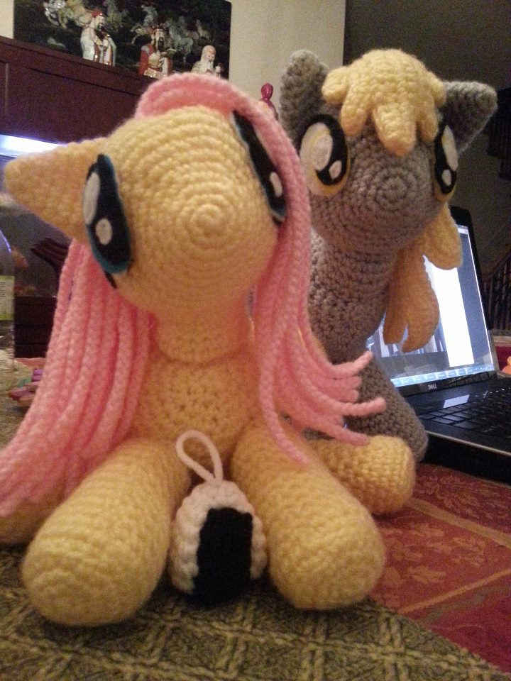 Fluttershy and Derpy