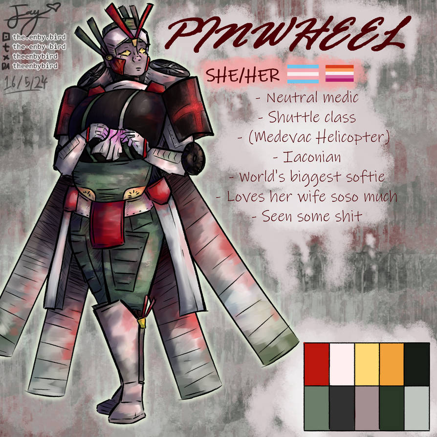 Original Character: Pinwheel by theenbybird on DeviantArt