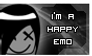 Happy Emo Stamp