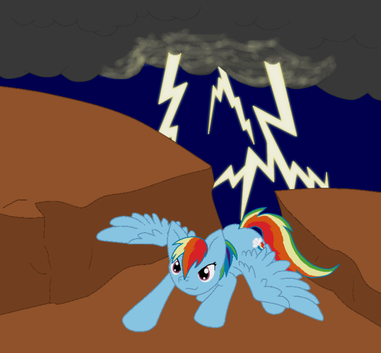 Fave Poneh: Rainbow Dash XD