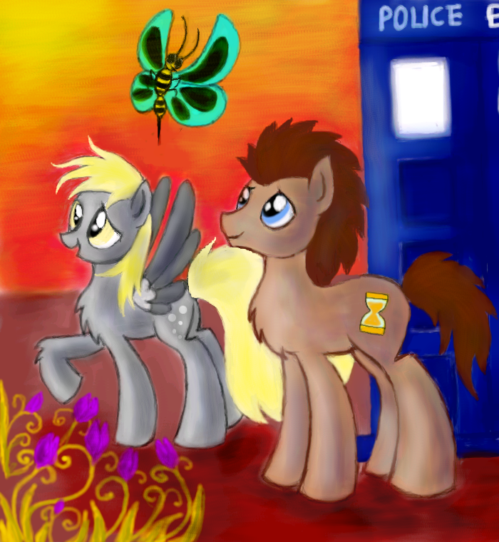 Doctor and Derpy