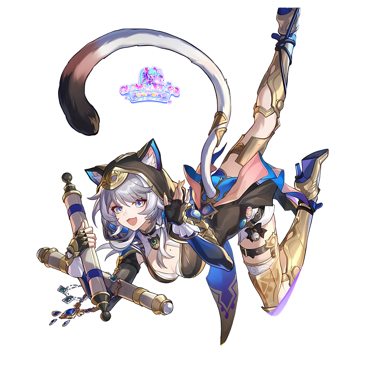 Cipher Render Cipher Render - Honkai Star Rail by clowdywings on DeviantArt