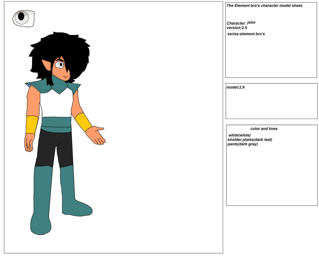 John Model Sheet by neoCheshnart on DeviantArt