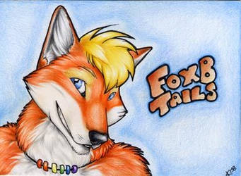 Foxbtails -conbadge