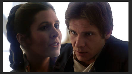 Han and Leia: The Empire strikes back by Doveri
