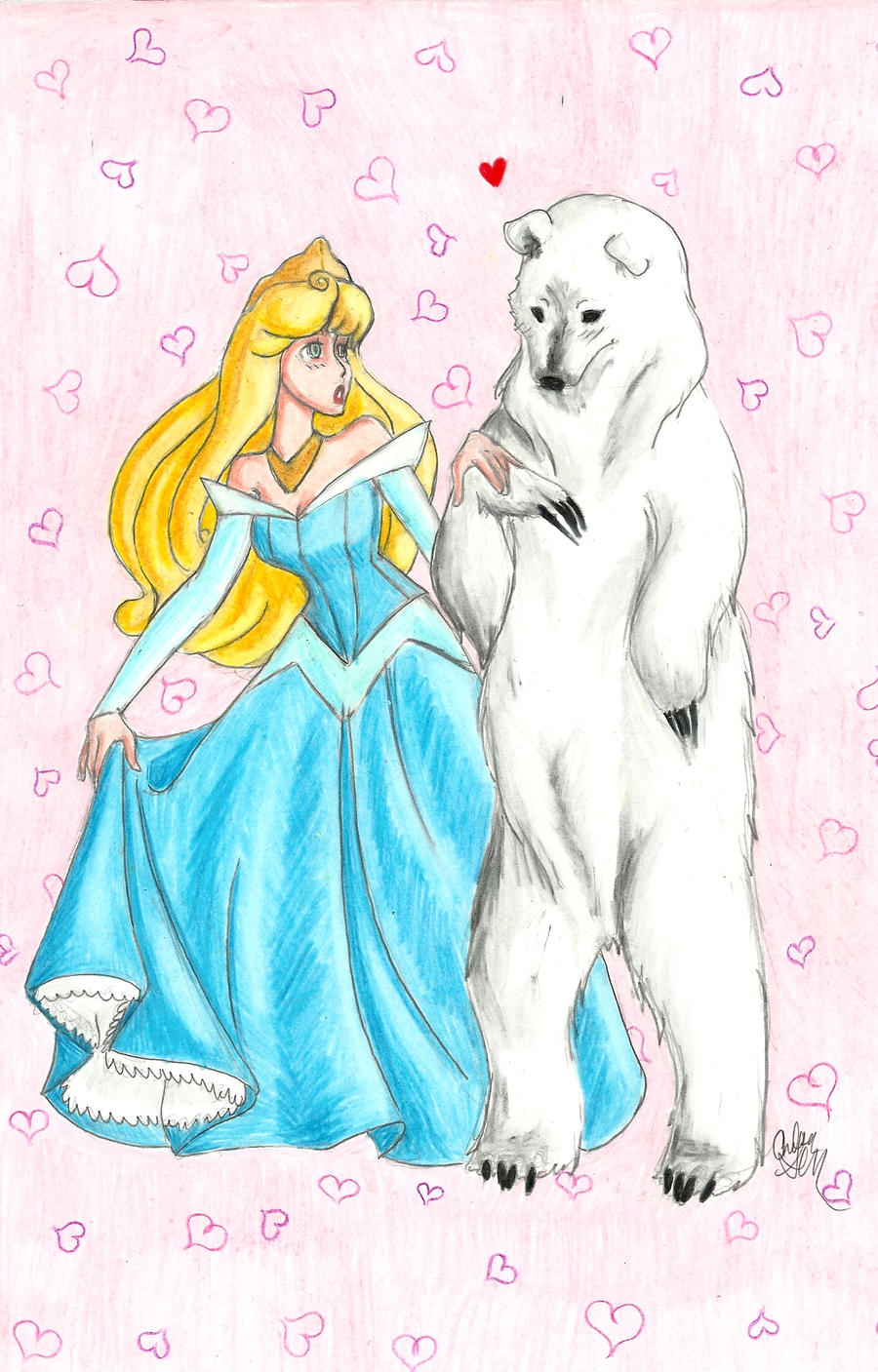 Aurora and the Bear