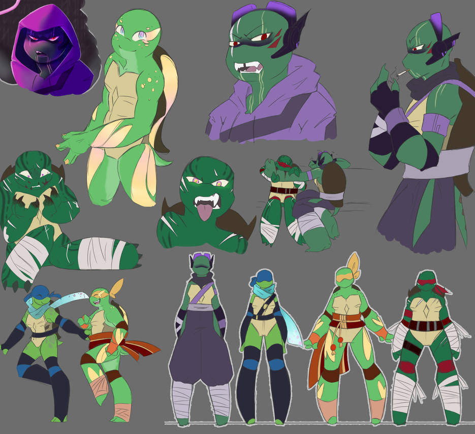 Sam Turtle Deviantart Turtle Au Art Dump by Nykraly on DeviantArt