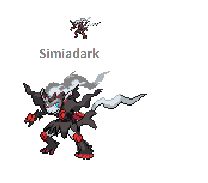 Darkrai/Zekrom fusion , for the Greek Mythology Themed Competition,  represents Erebus, god of darkness : r/PokemonInfiniteFusion