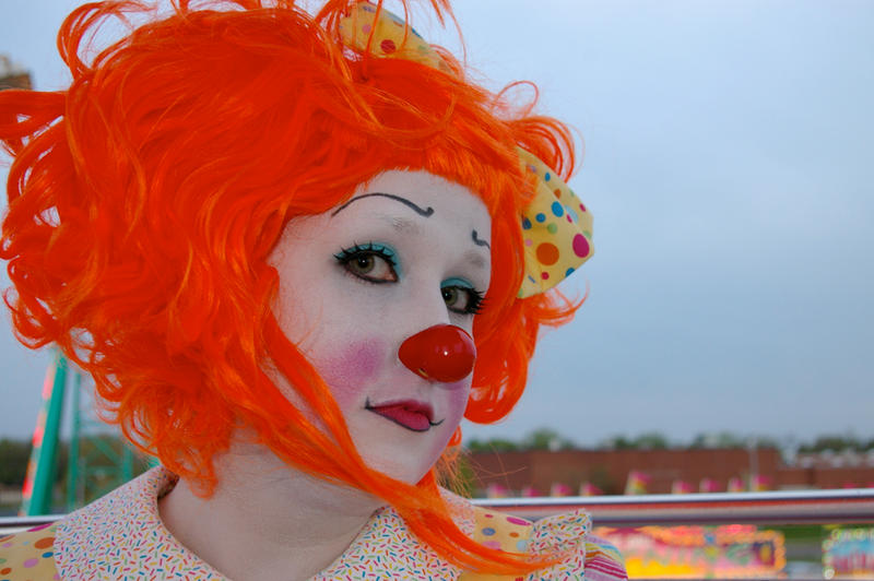 Peaches the Clown I. by burntfaestock on DeviantArt