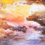 sky - watercolor practice 3