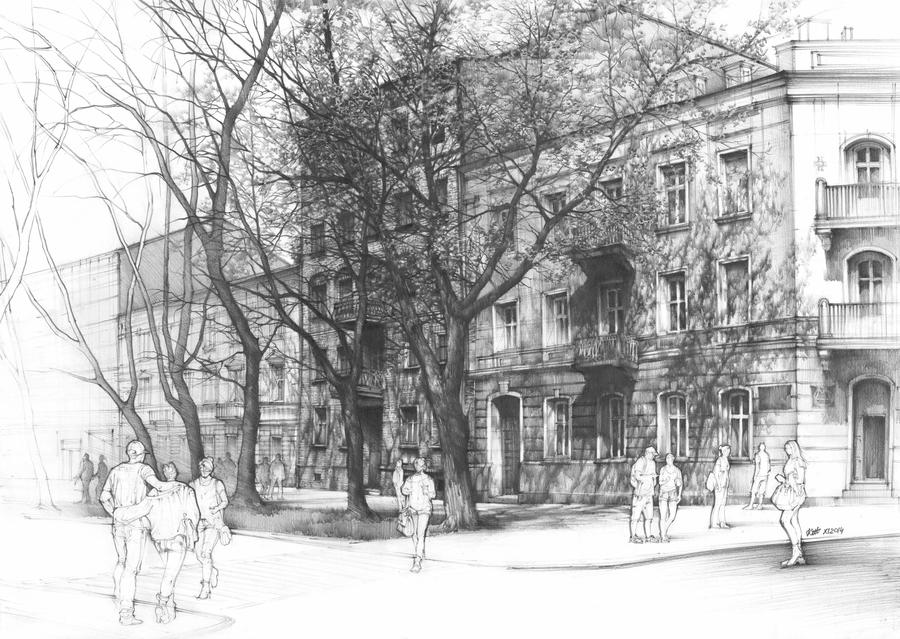 Radom in April by Katarzyna-Kmiecik
