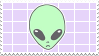 // alien stamp