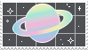 // saturn stamp by anxi0usCactus