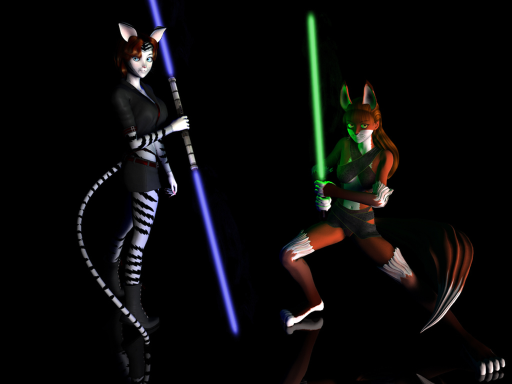 Jedi Fox + Cat