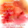 11 Handmade Warm Watercolor Backgrounds