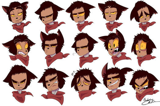 Lenard Facial Expressions