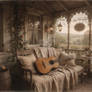 Rustic Cottagecore Vintage Cozy Country Serenity