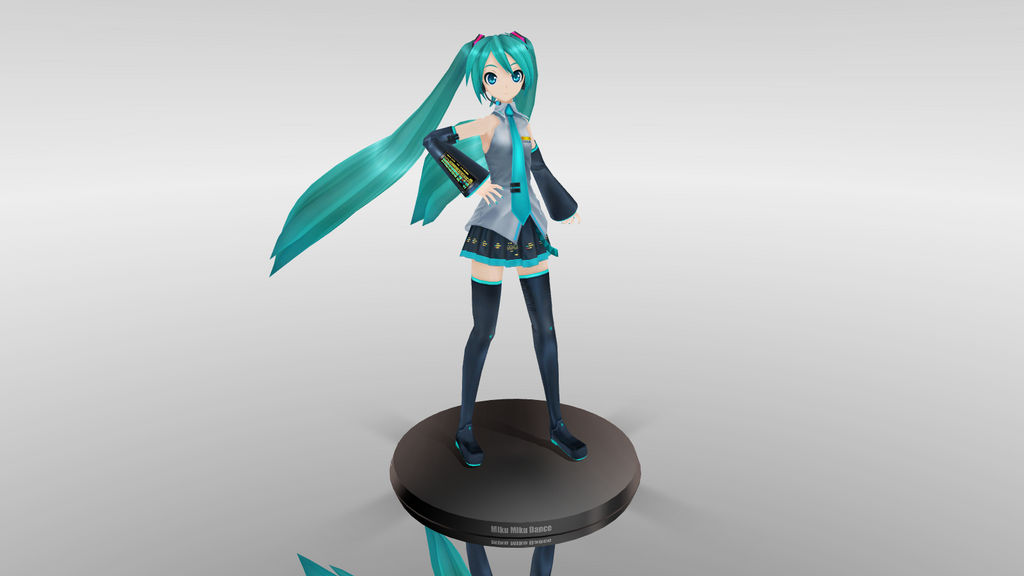 Mmd Figure MMD - Figure Collection 1 : Music Girl Miku by Raburikuin-XD on DeviantArt