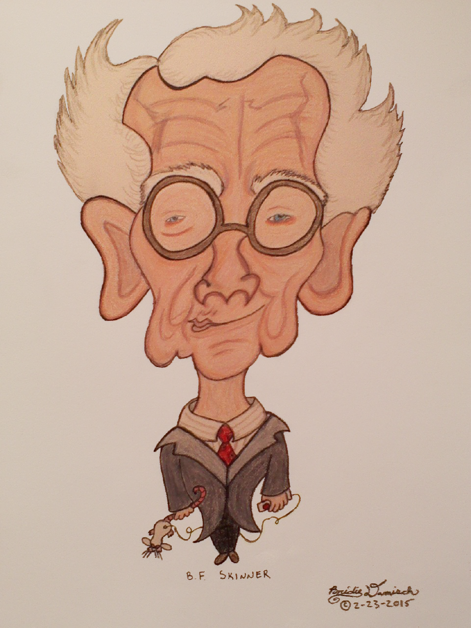 B.F. Skinner Caricature