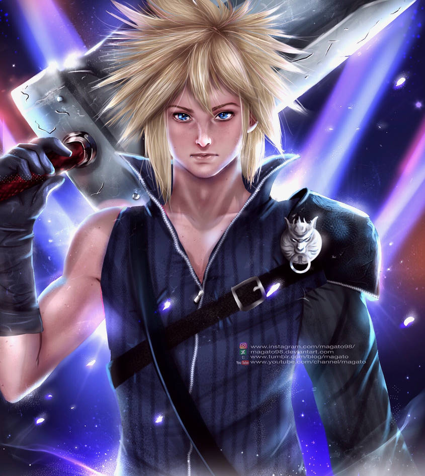 Cloud Final Fantasy By Magato98 On DeviantArt