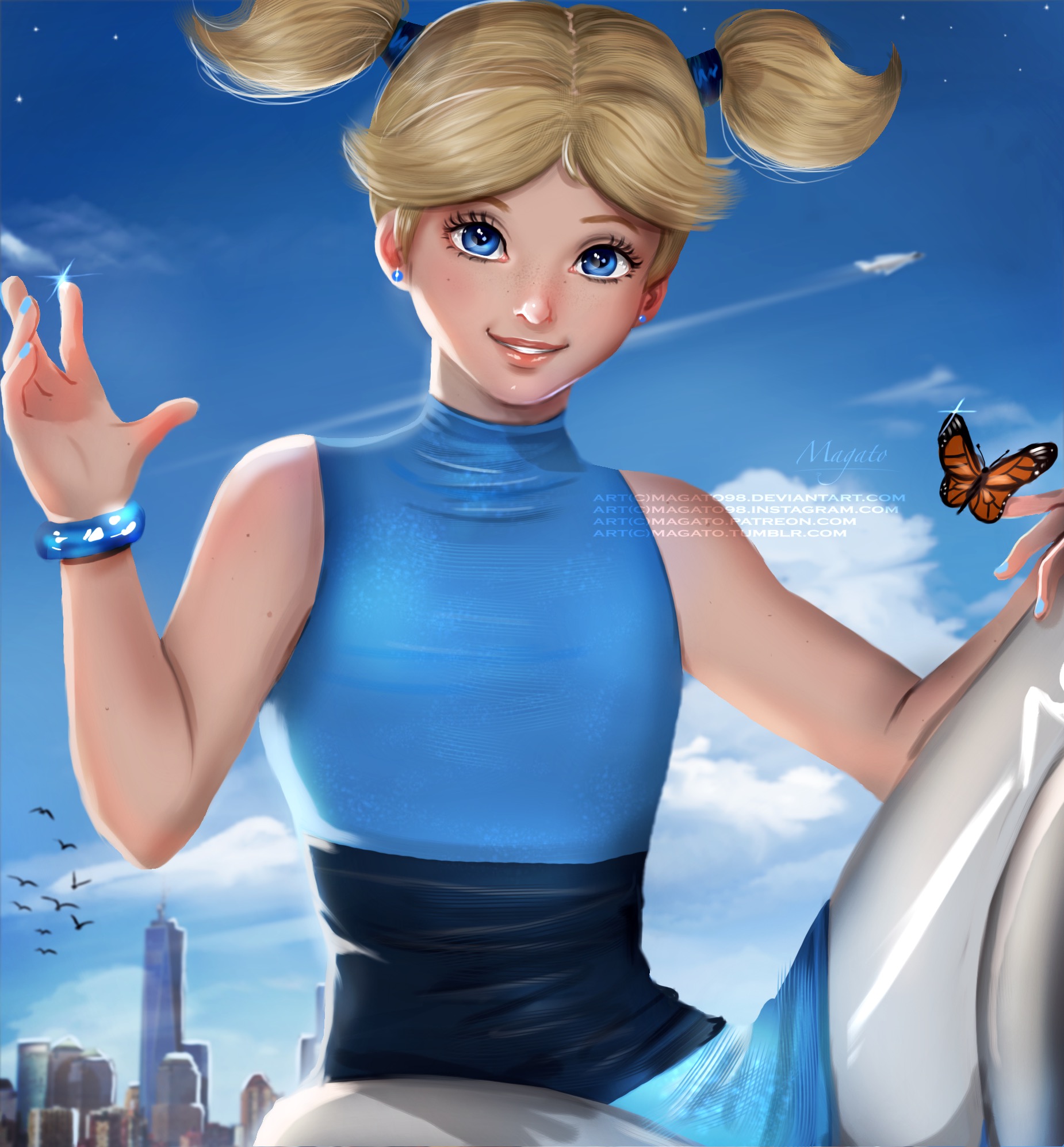 Bubbles Powerpuff Girls By Magato98 On Deviantart Bubbles Powerpuff Girls By Magato98 On Deviantart